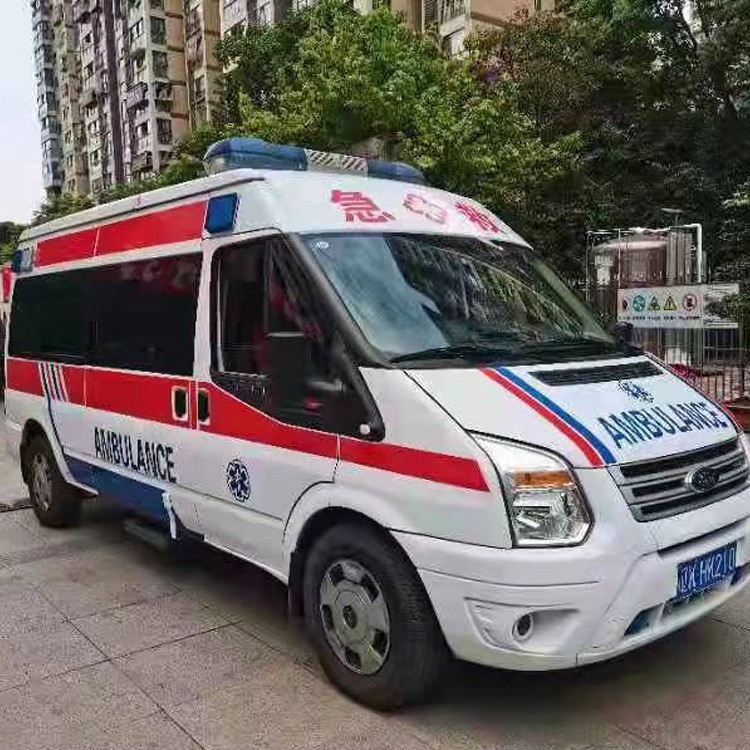 卢氏长途救护车护送病人返乡